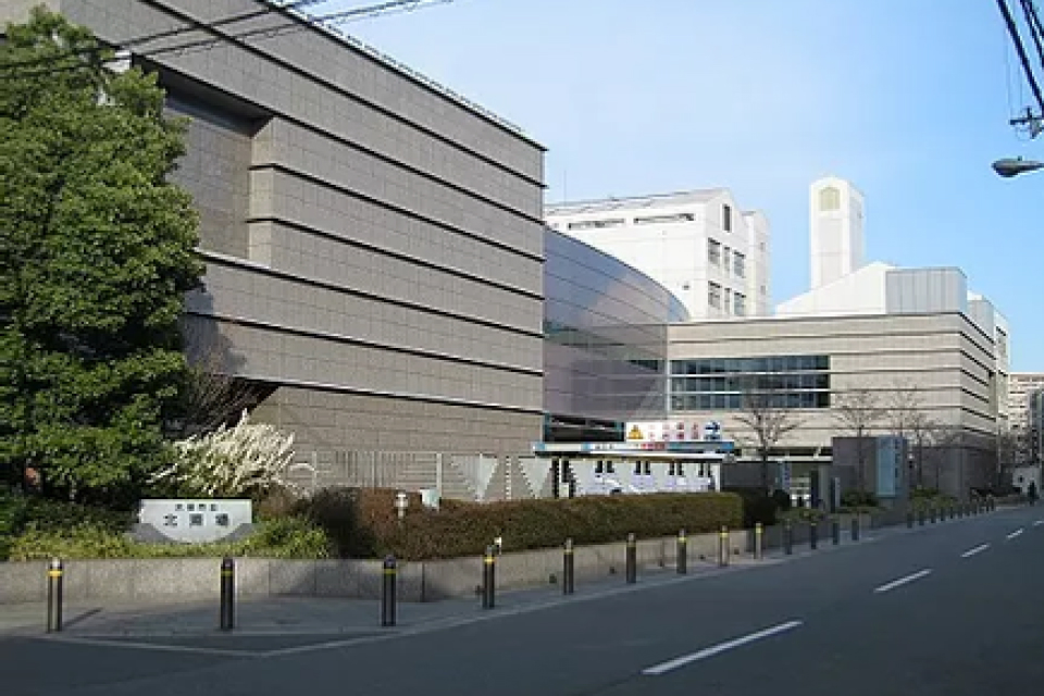 大阪市立北斎場の外観