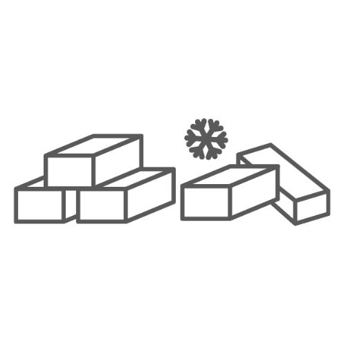 吹田市の葬儀社である家族葬みかづきのドライアイスのイラスト