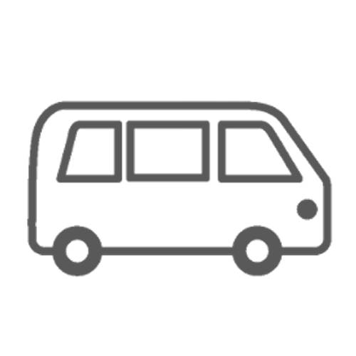 吹田市の葬儀社である家族葬みかづきの寝台霊柩車のイラスト