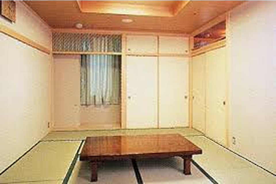 大阪市立北斎場の遺族控室