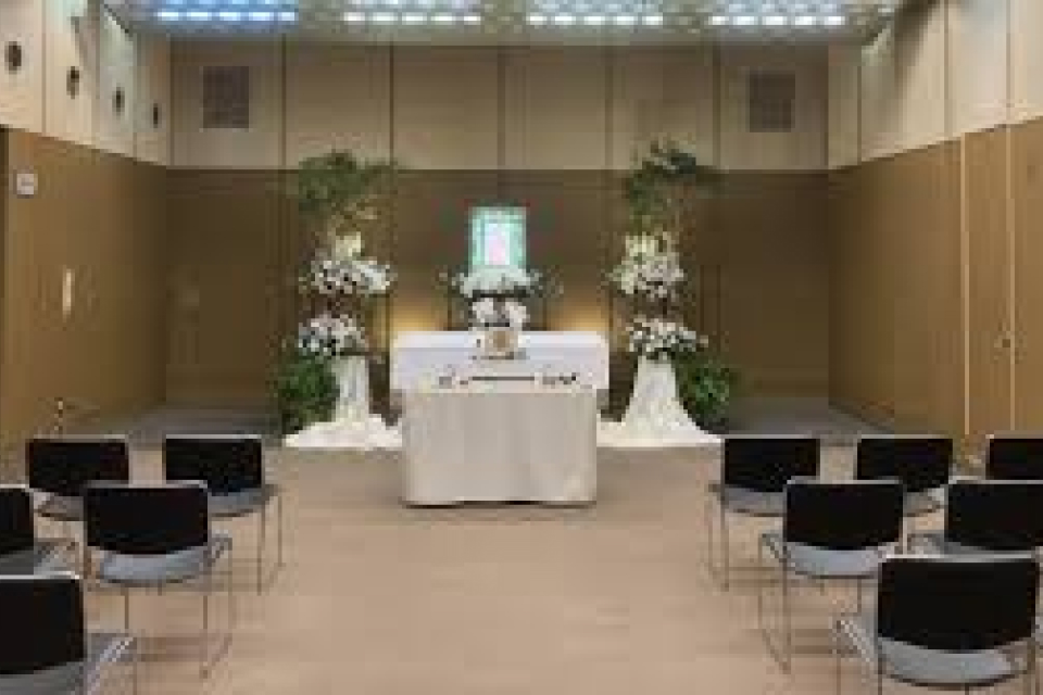 大阪市立北斎場の式場