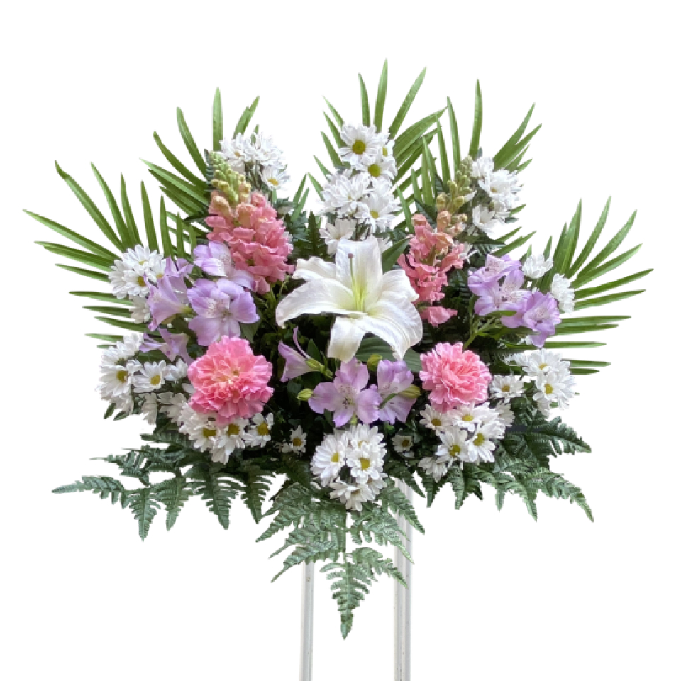 吹田市の葬儀社である家族葬みかづきの供花A