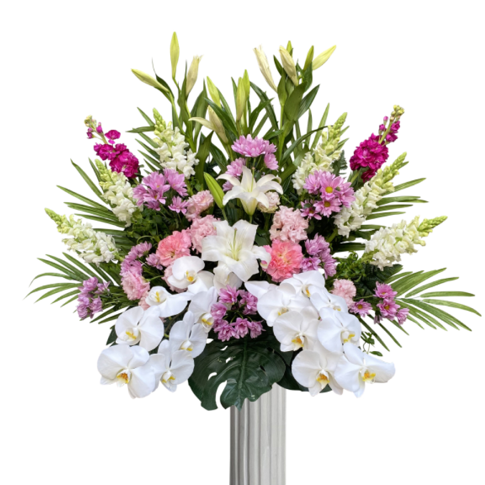 吹田市の葬儀社である家族葬みかづきの供花C