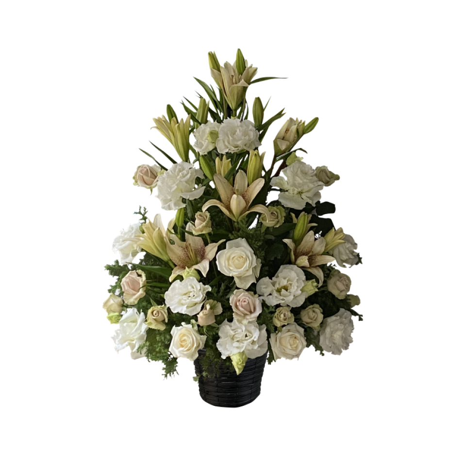 吹田市の葬儀社である家族葬みかづきの枕花