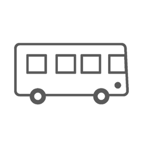 吹田市の葬儀社である家族葬みかづきのマイクロバスのイラスト