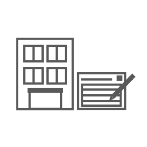 吹田市の葬儀社である家族葬みかづきの役所手続きのイラスト